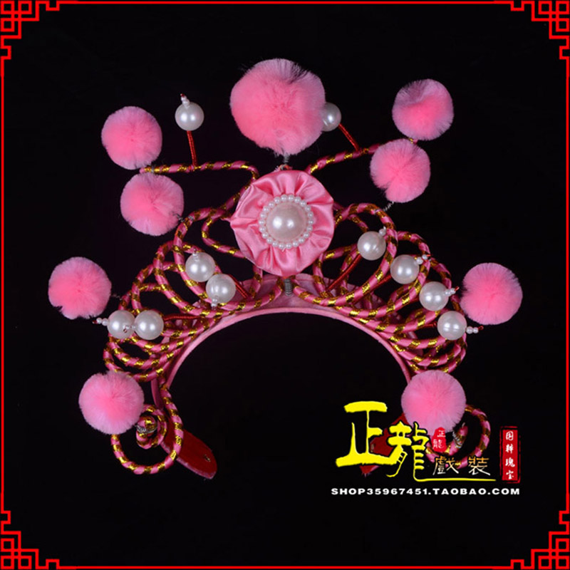 普兰穆桂英花木兰盔帽 女兵额子