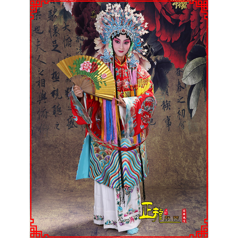普兰凤袍杨贵妃贵妃醉酒 软绉团凤女蟒